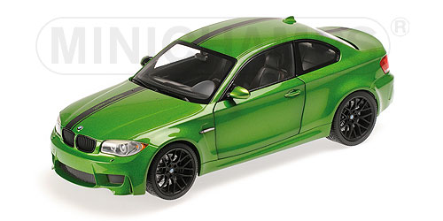 BMW 1er M COUPÉ – 2011 – GREEN (JAVA GREEN) L.E. 504 pcs. 1:18 model