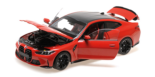 BMW M4 – 2024 – RED METALLIC 1:18 model