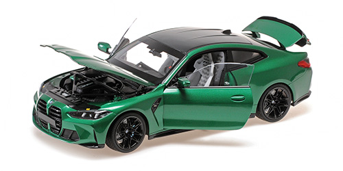 BMW M4 – 2024 – GREEN METALLIC 1:18 model