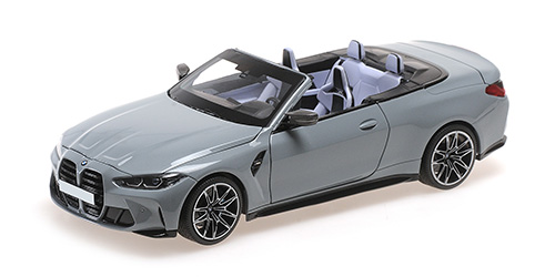 BMW M4 CABRIOLET – 2020 – GREY METALLIC 1:18 model