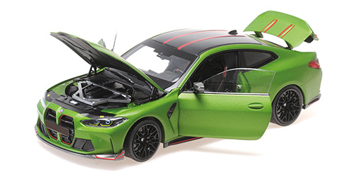 BMW M4 CSL – 2022 – MATT GREEN METALLIC 1:18 model