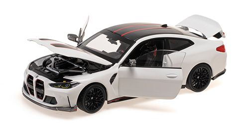 BMW M4 CSL – 2022 – WHITE 1:18 model