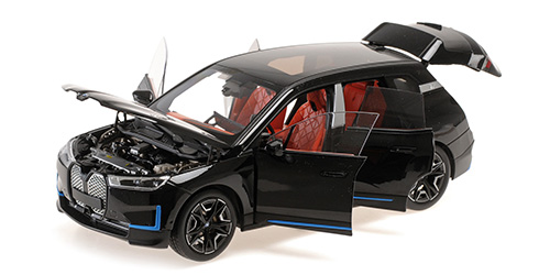 BMW iX – 2022 – BLACK METALLIC 1:18 model
