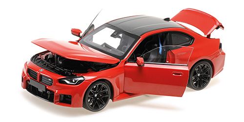BMW M2 – G87- 2023 – RED METALLIC 1:18 model