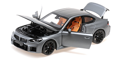BMW M2 – G87 – 2023 – MATT GREY 1:18 model