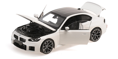 BMW M2 – G87 – 2023 – WHITE 1:18 model