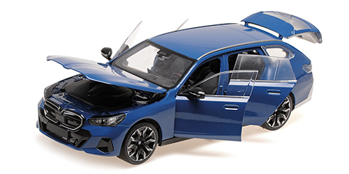 BMW i5 M60 TOURING – 2024 – GREEN METALLIC 1:18 model