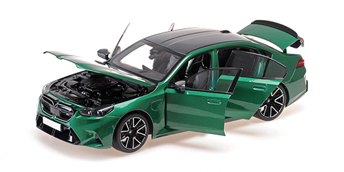 BMW M5 – 2024 – GREEN METALLIC 1:18 model