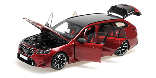 BMW M5 TOURING – 2024 – DARK RED METALLIC 1:18 model