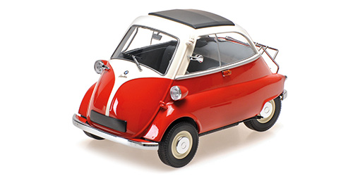 BMW ISETTA – 1955 – WHITE/RED 1:18 model