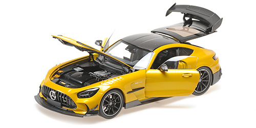 MERCEDES-AMG GT BLACK SERIES – 2021 – YELLOW METALLIC (SOLARBEAM) 1:18 model