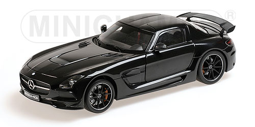 MERCEDES-BENZ SLS AMG BLACK SERIES – 2013 – BLACK METALLIC L.E. 1002 pcs. 1:18 model