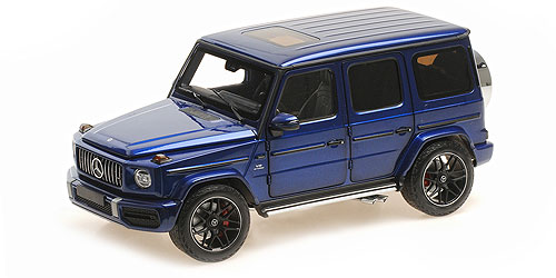 MERCEDES-AMG G63 – 2018 – BLUE METALLIC 1:18 model