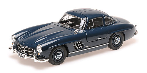 MERCEDES-BENZ 300 SL (W198) – 1955 – DARK BLUE - L.E. 300 pcs. 1:18 model