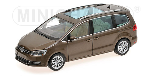 VOLKSWAGEN SHARAN – 2010 – BROWN METALLIC L.E. 504 pcs. 1:18 model