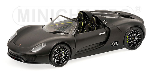 PORSCHE 918 SPYDER – 2010 – MATT BLACK L.E. 1002 pcs. 1:18 model