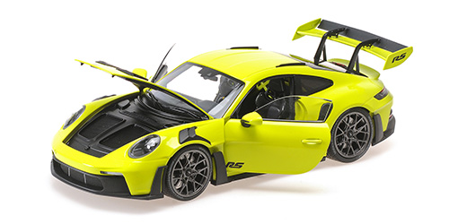 PORSCHE 911 (992) GT3RS – 2023 – ACID GREEN W BLACK WHEELS 1:18 model