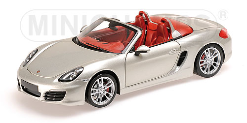 PORSCHE BOXSTER (981) – 2012 – GREY METALLIC L.E. 1002 pcs. 1:18 model