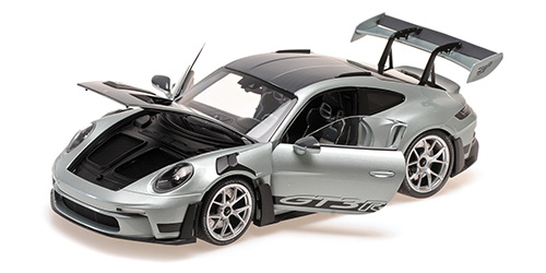 PORSCHE 911 (992) GT3RS – 2023 – SILVER 1:18 model