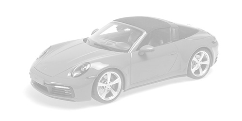 PORSCHE 911 (992.2) TARGA 4 GTS – 2025  GREEN METALLIC W/MOVABLE TOP 1:18 model