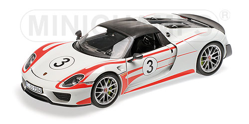 PORSCHE 918 SPYDER – 2013 – W/ WEISSACH PACKAGE ‘SALZBURG’ L.E. 750 pcs. 1:18 model