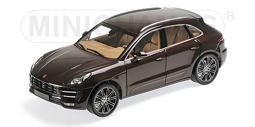 PORSCHE MACAN TURBO – 2013 – BROWN METALLIC L.E. 504 pcs. 1:18 model