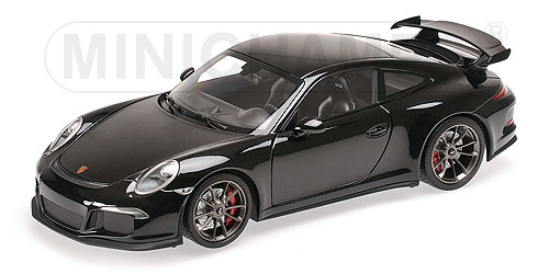 PORSCHE 911 GT3 (991) – 2013 – BLACK METALLIC L.E. 300 pcs. 1:18 model
