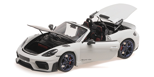 PORSCHE SPYDER RS – 2024 – WHITE W/ WEISSACH PACKAGE 1:18 model