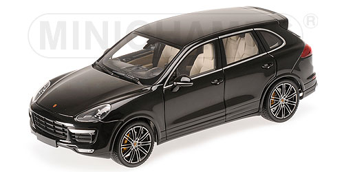 PORSCHE CAYENNE TURBO S – 2014 – BLACK METALLIC L.E. 1500 pcs. 1:18 model