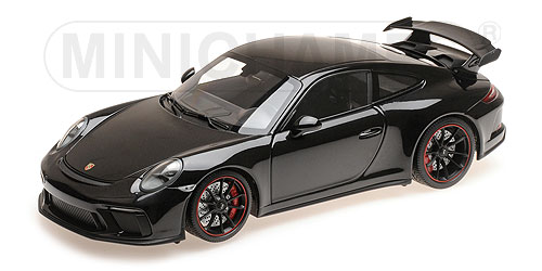 PORSCHE 911 GT3 – 2017 – BLACK METALLIC L.E. 666 pcs. 1:18 model
