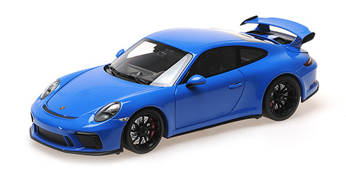 PORSCHE 911 GT3 – 2018 – BLUE 1:18 model