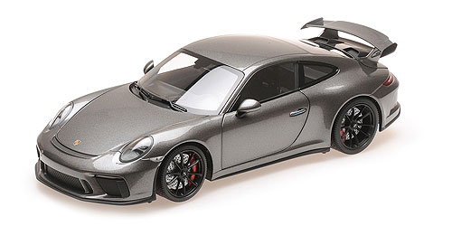 PORSCHE 911 GT3 – 2017 – GREY METALLIC 1:18 model