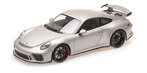 PORSCHE 911 GT3 – 2017 – SILVER 1:18 model