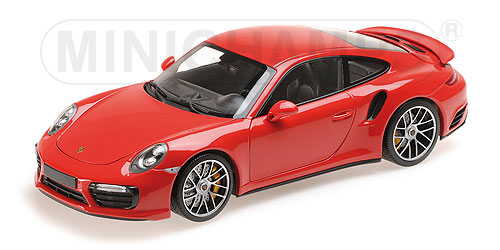PORSCHE 911 TURBO S – 2016 – RED L.E. 504 pcs. 1:18 model