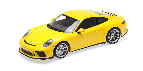 PORSCHE 911 GT3 TOURING – 2018 – YELLOW L.E. 300 pcs. 1:18 model