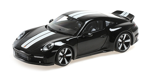 PORSCHE 911 (992) SPORT CLASSIC – 2022 – BLACK 1:18 model