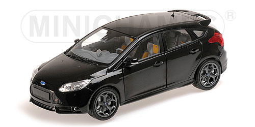 FORD FOCUS ST – 2011 – BLACK METALLIC L.E. 1002 pcs. 1:18 model