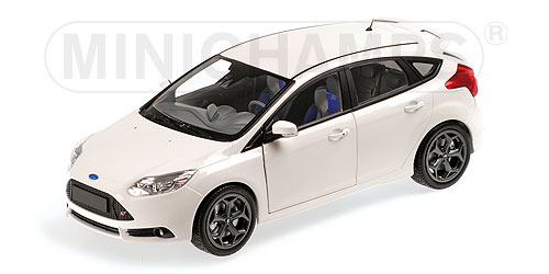 FORD FOCUS ST – 2011 – WHITE L.E. 504 pcs. 1:18 model