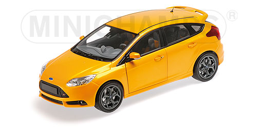FORD FOCUS ST – 2011 – ORANGE METALLIC L.E. 504 pcs. 1:18 model