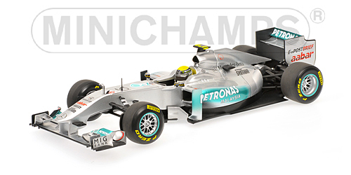 MERCEDES GP – NICO ROSBERG – SHOWCAR 2011 L.E. 1008 pcs. 1:18 model
