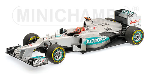 MERCEDES AMG PETRONAS F1 TEAM W03 – MICHAEL SCHUMACHER – 2012 1:18 model