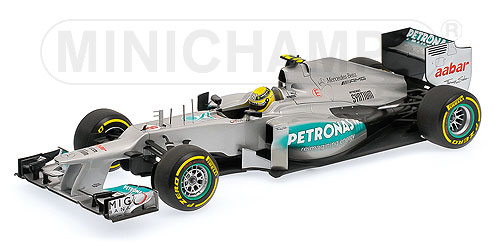 MERCEDES AMG PETRONAS F1 TEAM W03 – NICO ROSBERG – 2012 1:18 model