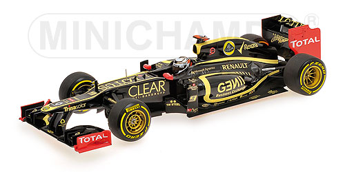 LOTUS F1 TEAM RENAULT E20 – KIMI RÄIKKÖNEN – 2012 1:18 model
