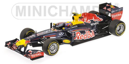 RED BULL RACING – SHOWCAR – MARK WEBBER – 2012 L.E. 720 pcs. 1:18 model