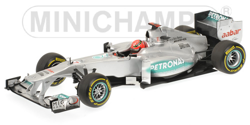 MERCEDES AMG F1 TEAM – SHOWCAR – MICHAEL SCHUMACHER – 2012 L.E. 1200 pcs. 1:18 model