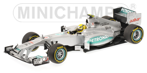 MERCEDES AMG F1 TEAM – SHOWCAR – NICO ROSBERG – 2012 L.E. 504 pcs. 1:18 model