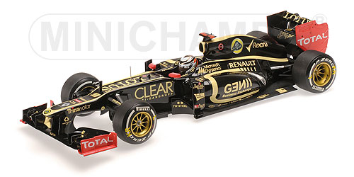 LOTUS F1 TEAM RENAULT E20 – KIMI RÄIKKÖNEN – WINNER ABU DHABI GP 2012 L.E. 2016 pcs. 1:18 model