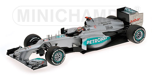 MERCEDES AMG PETRONAS F1 TEAM W03 – MICHAEL SCHUMACHER – 300TH GP – BELGIAN GP 2012 L.E. 1140 pcs. 1:18 model