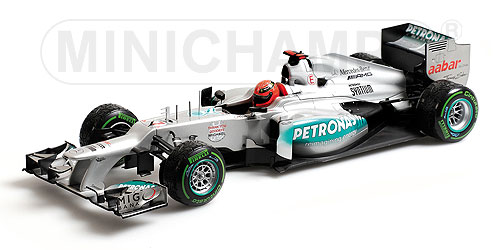 MERCEDES AMG PETRONAS F1 TEAM W03 – MICHAEL SCHUMACHER – LAST RACE – BRAZIL GP 2012 L.E. 1440 pcs. 1:18 model