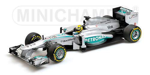 MERCEDES AMG PETRONAS F1 TEAM W04 – NICO ROSBERG – 2013 1:18 model